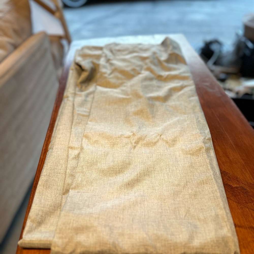42” x 63” Room Darkening window curtain panels (2 Panels)